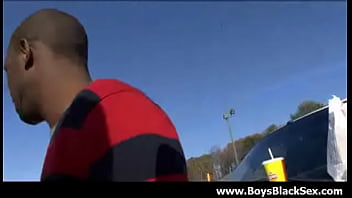 Black men fuck gay